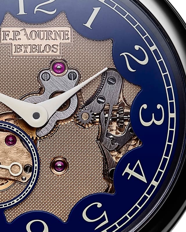 Chronomètre Bleu BYBLOS