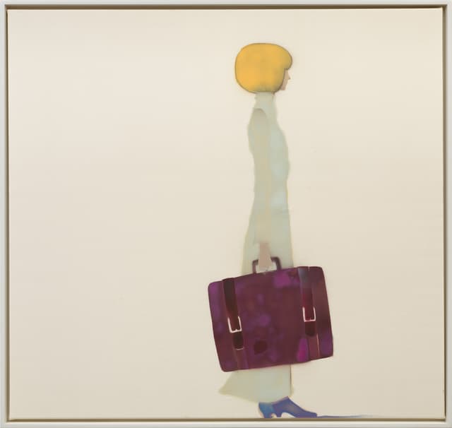 Untitled (Girl with a Suitcase)